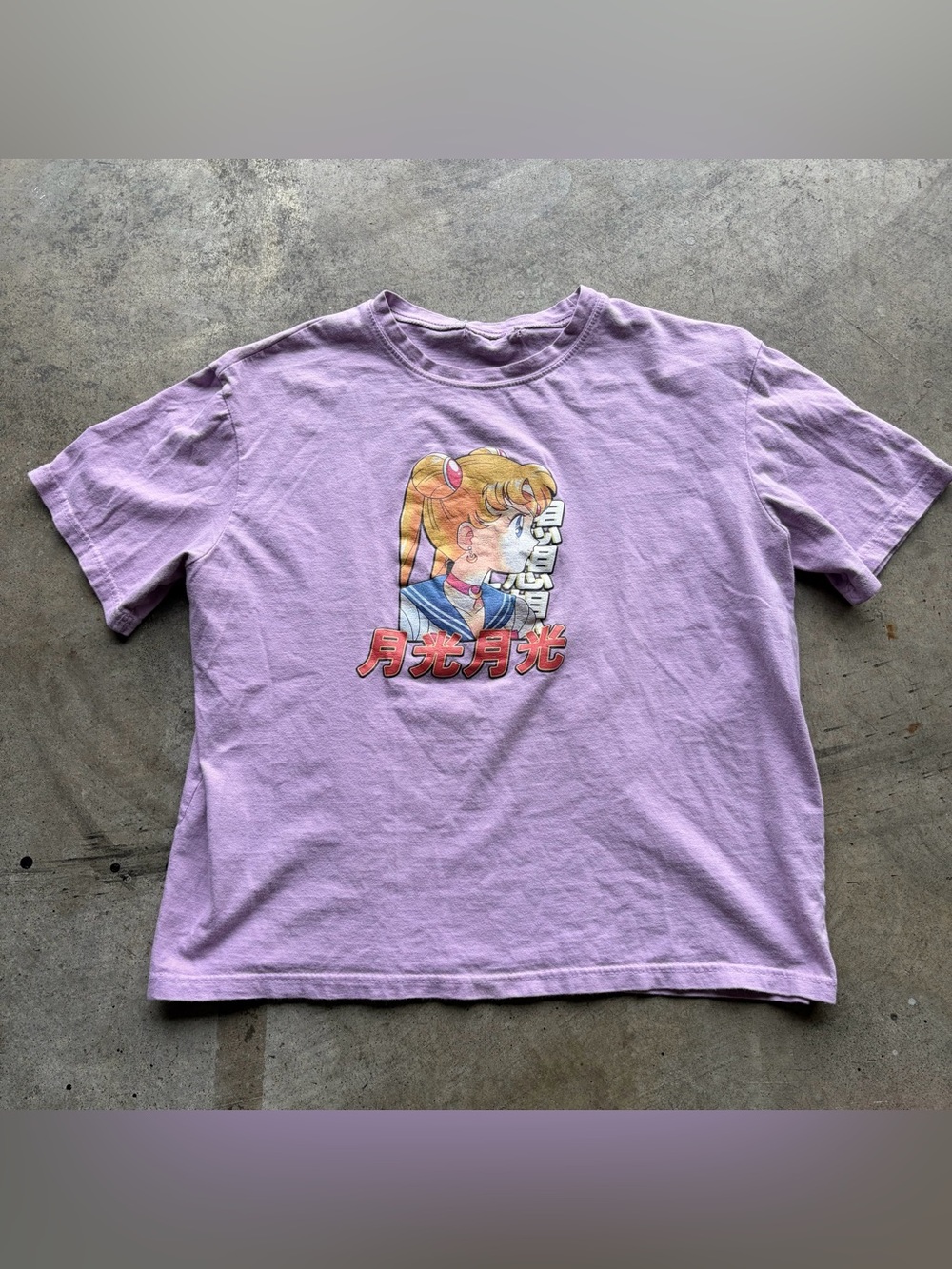 Vintage Sailor Moon Big Face T-shirt